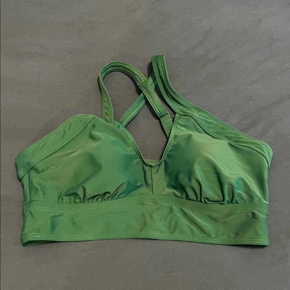 Torrid Green Women's swim top